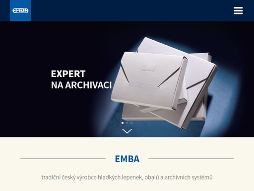 výrobce obalů, lepenek a archivních systémů