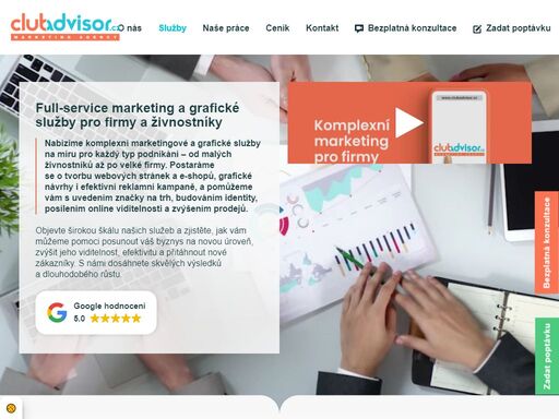 tvorba webů, grafické práce a ppc kampaně pro firmy a živnostníky za férové ceny – bez hodinové sazby. pomáháme vám zviditelnit se již od roku 2015.