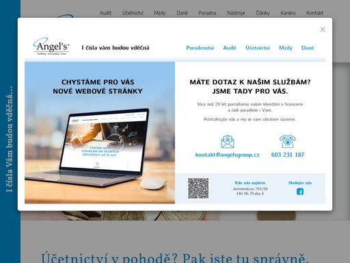 napište nám, co pro vás můžeme udělat! přineseme vám světlo do účetní tmy