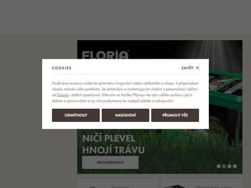 internetový obchod se zahradním nářadím, zahradními domky, potřebami pro domácnost, sportovním vybavením, grily a zahradní technikou od značek fiskars, leifheit, kärcher, gardena a dalších.