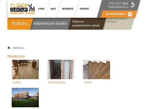 floor group s.r.o. se zabývá dodávkou a montáží dřevěných, laminátových a pvc podlah a interiérových a venkovních dveří včetně zárubní a kování.