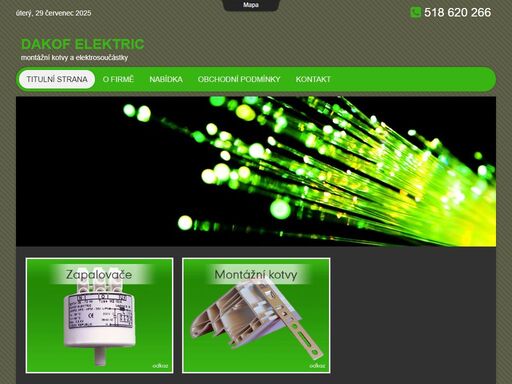 dakof elektronic, spol.sr.o. | výroba a distribuce elektrosoučástek
