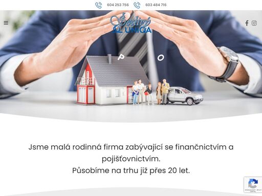 šedivý uniqa - jsme malá rodinná firma zabývající se finančnictvím a pojišťovnictvím.působíme na trhu již přes 20 let.