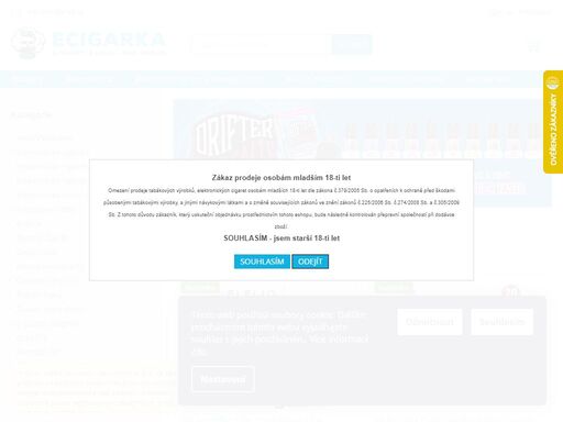 elektronické cigarety ? liquidy, příchutě a báze ? příslušenství ? e-shop i velkoobchod ? pouze originální produkty...