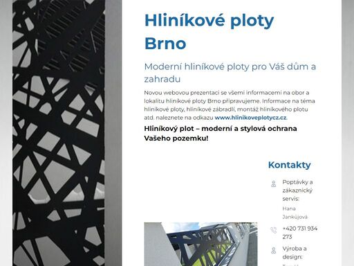 realizujeme hliníkové ploty se zaměřením na lokalitu brno