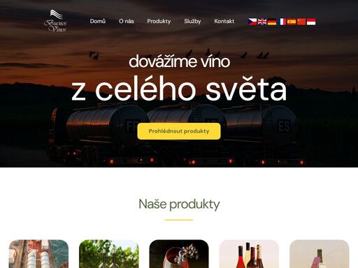 dovážíme víno z celého světa prohlédnout produkty naše produkty sudové víno (bulk wine) velkoobjemové víno vhodné pro stáčení, další zpracování nebo vlastní