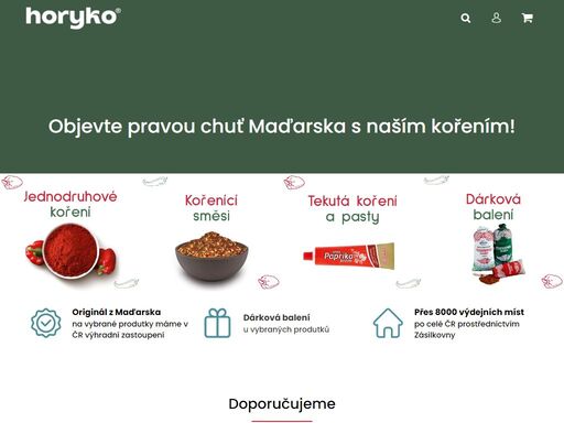 probuďte své chuťové buňky s autentickým maďarským kořením! objevte excelentní chuť papriky, tekutá koření, pasty a další maďarské koření. horyko.cz