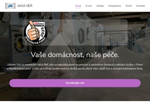vítáme vás na stránkách úklid j&r, kde se specializujeme na precizní a spolehlivé úklidové a uklízecí služby v plané u mariánských lázní. u nás se můžete spolehnout na skvělý servis, který vám ušetří čas a usnadní každodenní život.