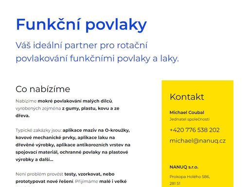 aplikujeme maziva, kluzné povlaky, laky, ochranné vrstvy, antikorozní povlaky. ideální pro hromadné zpracování malých dílců.