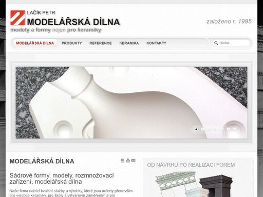 modely a formy, petr lačík, modelářská dílna