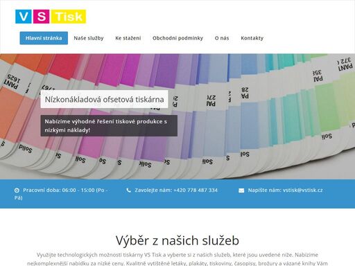 vs tisk nabízí prvotřídní tisk letáků, plakátů, časopisů, brožur, knih a plno dalších tiskařských prací. u nás nabízíme příznivé ceny a rychlé dodání.