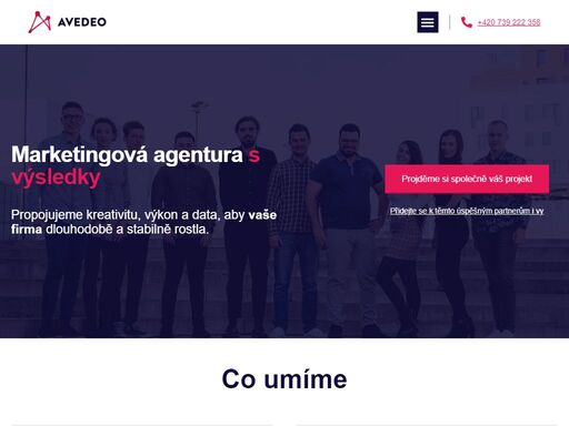 jsme marketingová agentura, která vám byznysově poradí a navrhne již odzkoušená a funkční řešení. napište nám pro nezávazný návrh pro vaši firmu na míru.