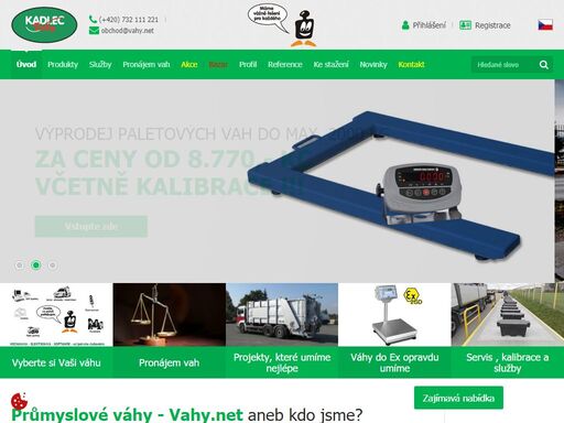 kadlec, spol. s r.o. | již od roku 1993 se zabýváme obchodní, výrobní a technickou činností v oboru vah.?? vyberte si z nabídky průmyslových vah.?
