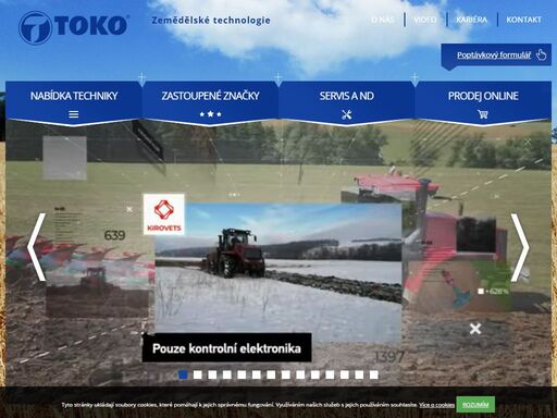  toko zemědělské technologie a stroje, servis, náhradní díly