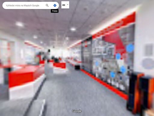 mapy google umožňují vyhledat místní firmy, zobrazit mapy a najít trasy.