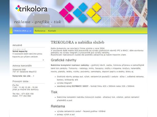 reklama - grafika - tisk