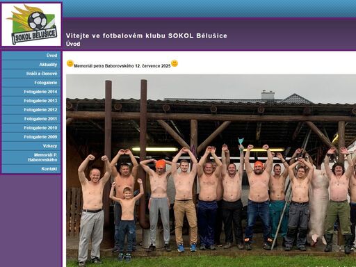 fotbal v bělušicích
