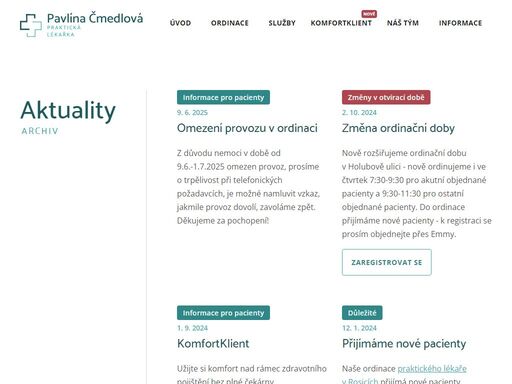 ordinace praktického lékaře v pardubicích. s pochopením a úsměvem poskytujeme kvalitní a moderní péči. chceme být vašimi partnery na cestě ke zdraví.