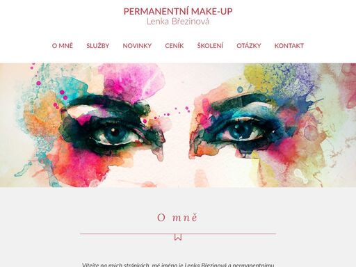 permanentní make-up lenka březinová
