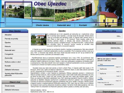obec újezdec