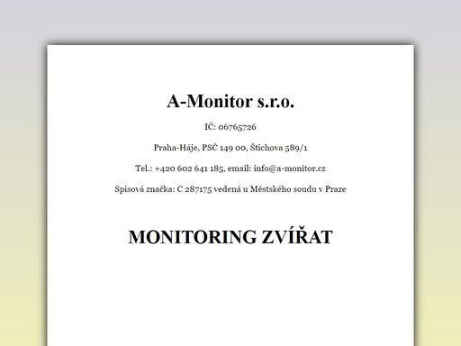 nabízíme možnost systému automatizovaného monitoringu za využíti identifikační technologie rfid trovan®.