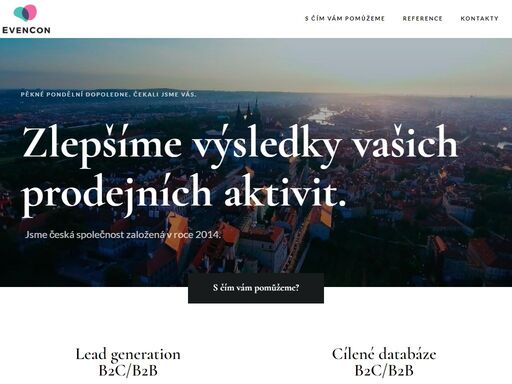 zlepšíme výsledky vašich prodejních aktivit. spojte se s námi a probereme, jak můžeme s prodejními aktivitami pomoct i ve vaší firmě.