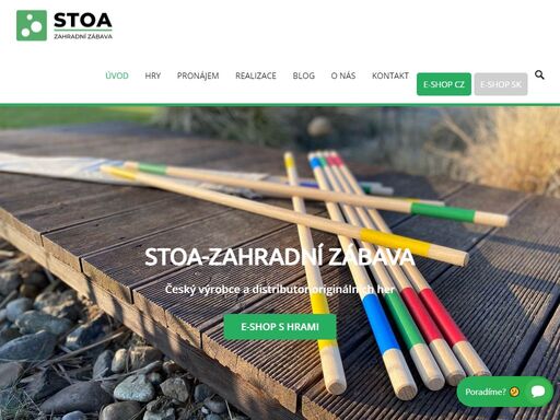 stoa-zahradní minigolf - zahradní a venkovní hry. od roku 2006 vyrábíme, pronajímáme a distribujeme kvalitní hry. zahradní zábava. zlonín.