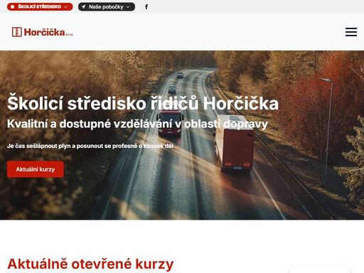 kvalitní a dostupné vzdělávání v oblasti dopravy. vyberte si z nabídky otevřených kurzů a posuňte se profesně zase o kousek dál.