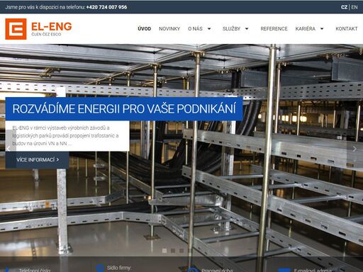 el-eng: profesinální partner pro elektro engineering a servis