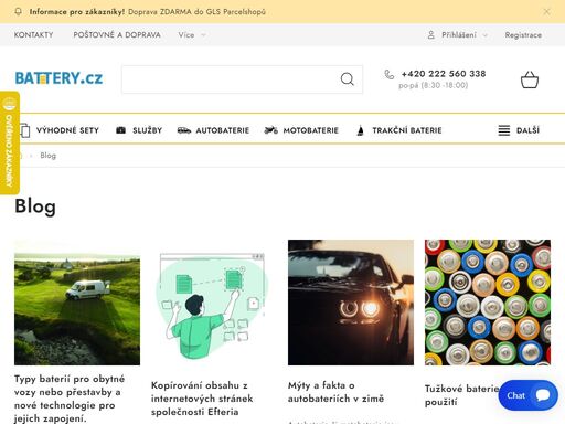5 prodejen battery.cz. v našich internetových obchodech naleznete široký sortiment baterií a příslušenství za velmi příznivé ceny. díky obchodním a skladovacím plochám o více než 2200 m2 si můžeme dovolit mít většinu nabízeného sortimentu skladem a expedovat je prakticky ihned. současně umožňujeme našim zákazníkům…