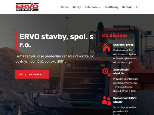 stavební firma z ostravy, která nabízí rekonstrukce budov, stavební práce všeho druhu, opravy a rekonstrukce bytů, včetně zateplování.