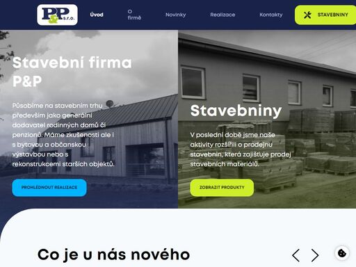 stavební firma a stavebniny ve vysokém nad jizerou
