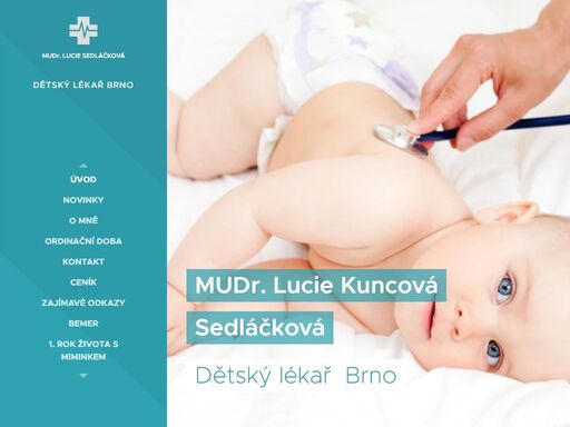 naše dětská ordinace se nachází v brně na lesné a nabízí vašim dětem kvalitní péči v příjemném prostředí. používáme moderní diagnostické a léčebné metody a zaměřujeme se i na možnosti efektivní preventivní medicíny. při své práci lékařky využívám zkušenosti z několikaletého působení v dětské nemocnici v brně, z praxe v dětských ordinacích,...