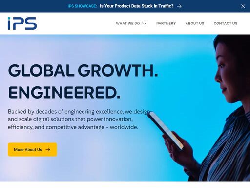 backed by decades of engineering excellence, we design and scale digital solutions that power innovation, efficiency, and competitive advantage – worldwide.