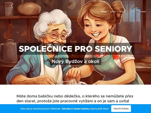 máte doma babičku nebo dědečka, o kterého se nemůžete přes den starat, protože jste pracovně vytížení a on je sám a uvítal by společnost?
