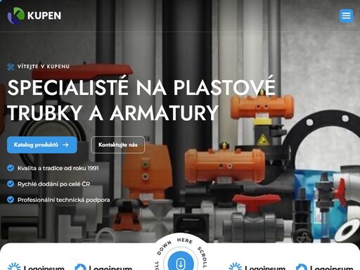 kupen gf cz, sr.o. - obchodní zástupce georg fischer +gf+. nabízíme kompletní sortiment +gf+ - plastové potrubní systémy, armatury, spojky, tvarovky, spojovací materiál a další produkty nebo příslušenství georg fischer +gf+.