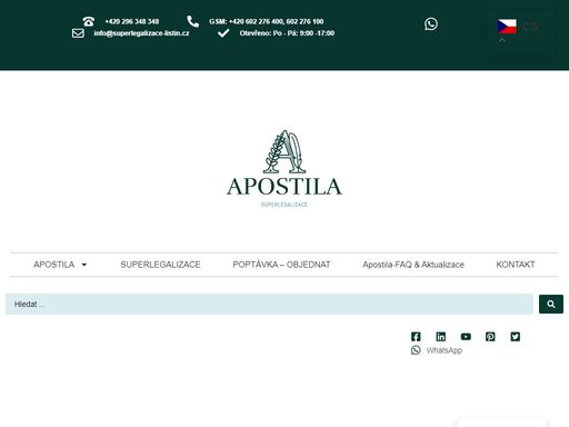 apostila rychle, kvalitně | profesionální služby na úrovni. specialisté na apostilu, legalizace, úřední překlad, notářské kopie, konverze listin.
