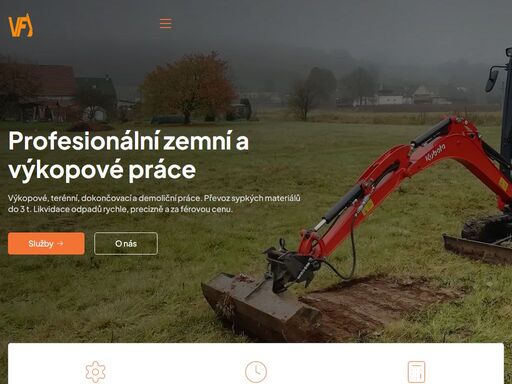 nabízíme kvalitní zemní a výkopové práce minibagrem v moravské třebové a okolí. rychlé jednání, férové ceny a profesionální přístup.