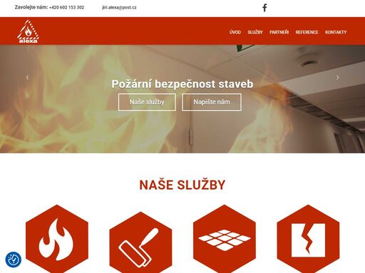 zabezpečení požární odolnosti ocelových a dřevěných konstrukcí,protipožární prostupy kovového a plastového potrubí, epoxidové, protiskluzné, antistatické a chemicky odolné podlahy.