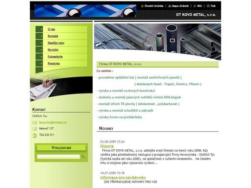 www.otkovometal.cz