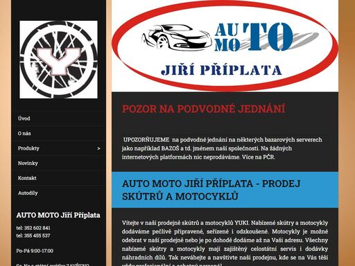 skútry 125 ccm i 50 ccm značky yuki to je záruka kvality.
