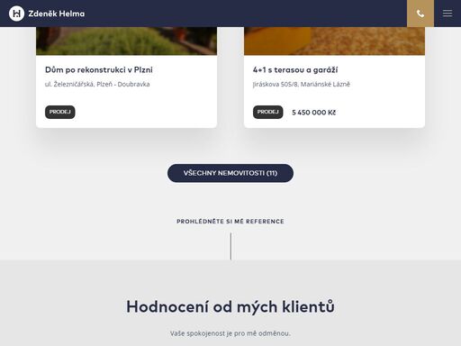 pokud hledáte opravdu kvalitní realitní služby, jste na správné adrese. protože já si potrpím nejen na kvalitu, ale také na detail, který je velmi často tím rozhodujícím faktorem. budu vám pozorně naslouchat a doporučím vám to nejlepší možné řešení. budu s vámi mluvit na rovinu a vždy vám řeknu, jak bych se ve vaší situaci zachoval já. sázím vždy na osobní přístup, mám dostatek empatie i zkušeností nejen na realitním trhu. jsem tu pro vás.