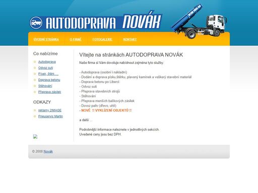 autodoprava novák