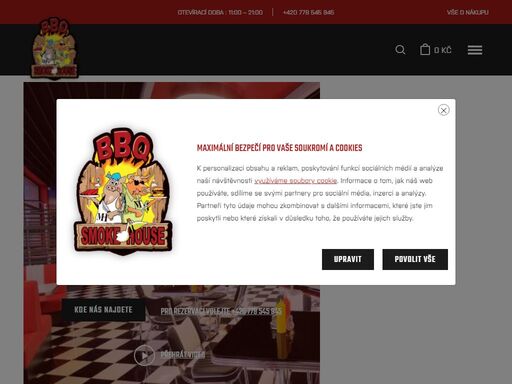 kvalitní suroviny, vyzrálé maso tuzemských i zahraničních dodavatelů a speciální úprava masa v amerických smokerech.