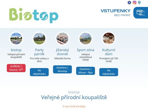 koupaliště biotop brno-jih