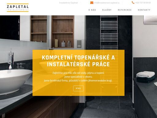 instalatérství brno