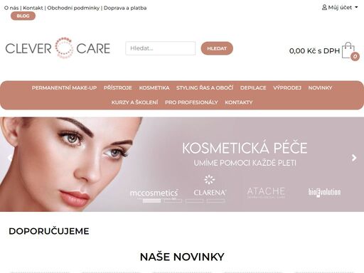 vybavení pro kosmetické salony, permanentní make up, depilace, akreditovaný rekvalifikační kurz permanentní make up, zkoušky profesní kvalifikace.