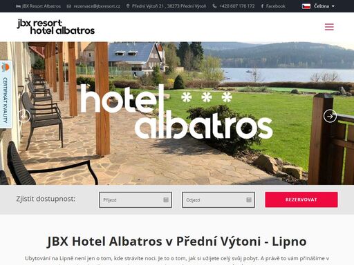 hledáte wellness hotel v soukromí v okolí lipna nad vltavou? u nás v přední výtoni vám nabízíme ubytování u vody v moderních apartmánech s výhledem na lipno.