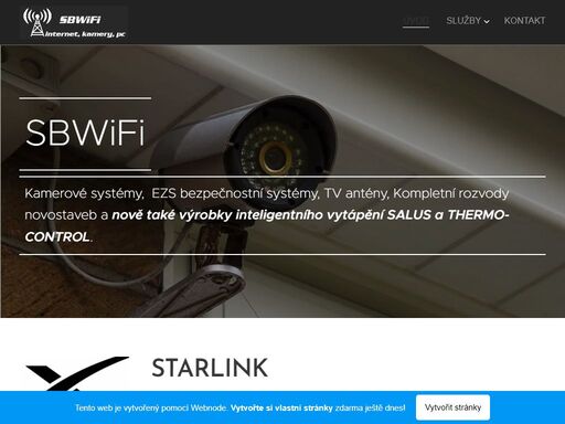 nově jsme si vyzkoušeli instalaci satelitního zařízení pro poskytování internetu přes satelit - tudíž dostupný kdekoliv kde je vidět na oblohu.