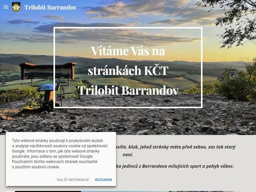 prezentace kčt trilobit barrandov - pochody, turistické akce